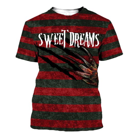 23 Freddy Krueger Sweet dream Follow Your Dream 3d shirt and hoodie 2