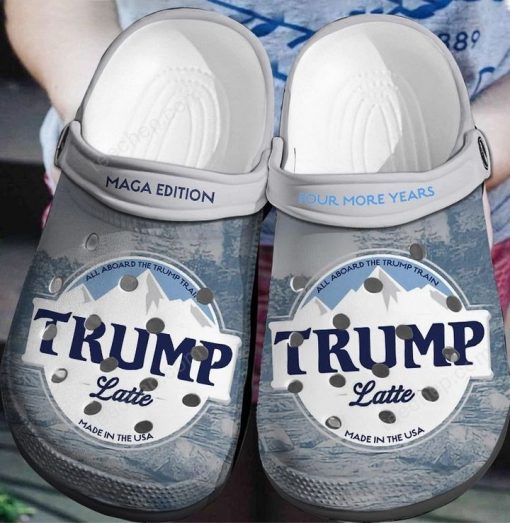 24 Trump Latte Crocband Crocs Shoes 1