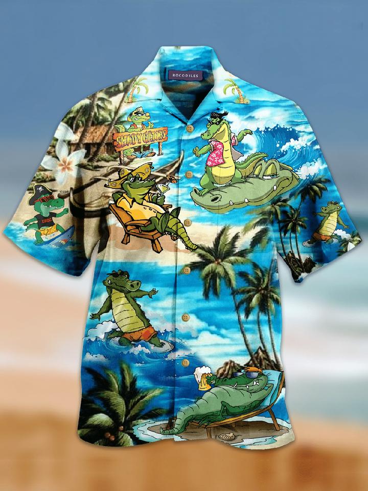 Pirate Rocodiles hawaiian shirt - LIMITED EDITION 13 3 Pirate Rocodiles hawaiian shirt 1 1