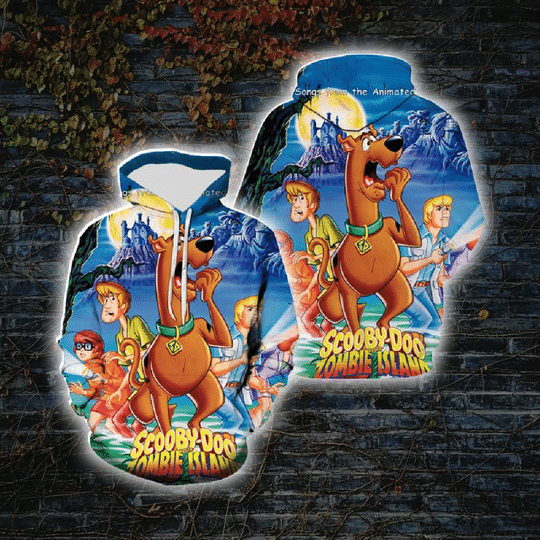 3 Scooby doo 3d all over print hoodie 1