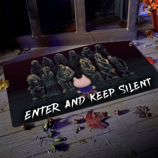 4 Enter And Keep Slilent Doormat 1