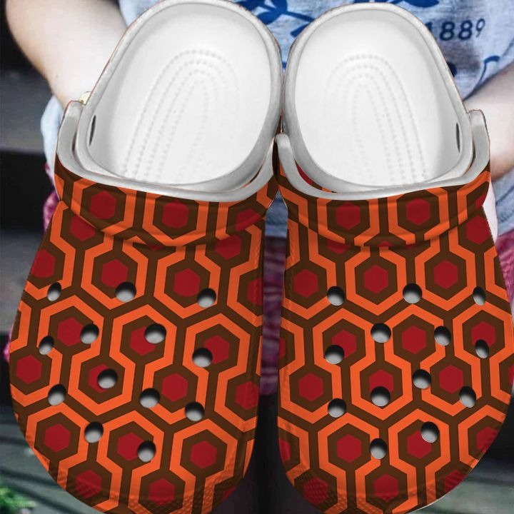 Overlook Hotel Rug Pattern Crocs Crocband shoes 1 Overlook Hotel Rug Pattern Crocs Crocband shoes