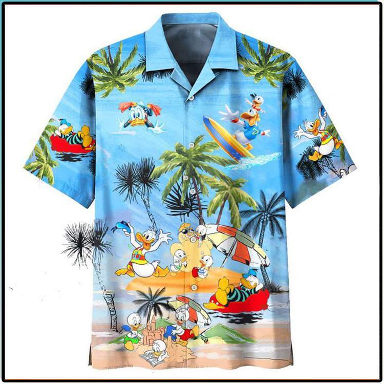 Donald Duck Hawaiian Shirt 4 Donald Duck Hawaiian Shirt2