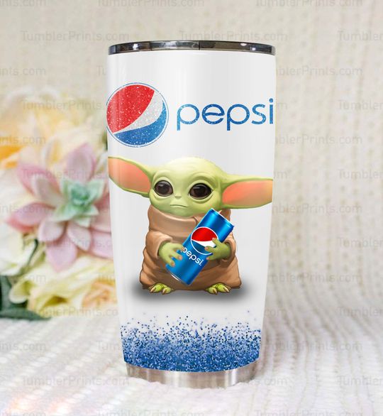 9 Baby Yoda Pepsi Tumbler 1
