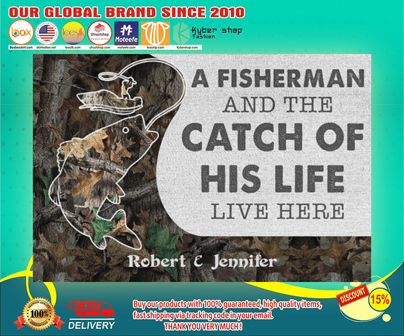 A fisherman and the catch of his life live here poster