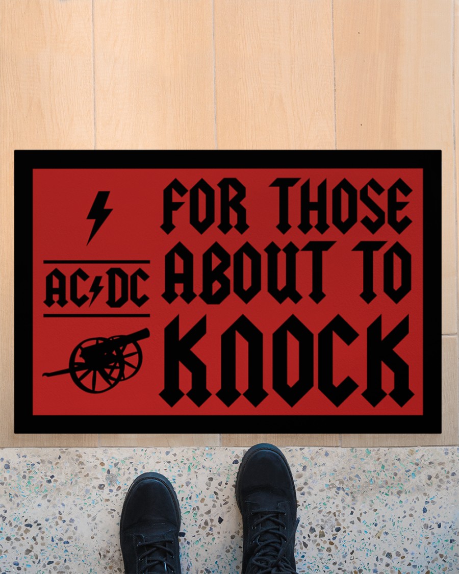 ACDCforthoseabouttoknockdoormat