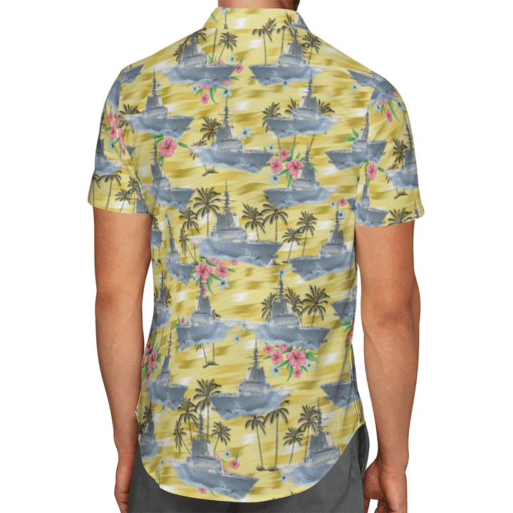 HMAS Hobart Royal Australian Navy Hawaiian Shirt And Short 7 24 HMAS Hobart Royal Australian Navy Hawaiian Shirt And Short 6