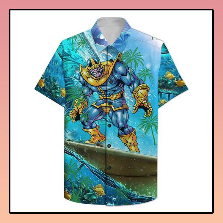Thanos Surfing Hawaiian Shirt 4 Thanos Surfing Hawaiian Shirt2