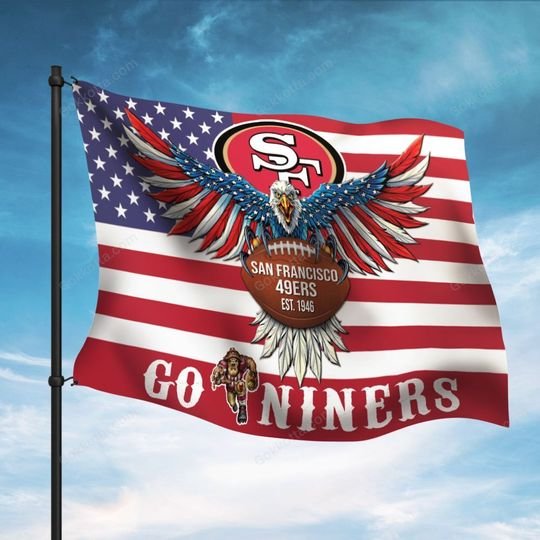 San francisco 49ers go niners flag