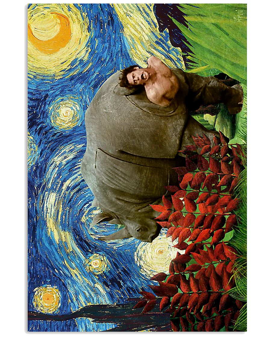 Ace Venture Rhino starry night poster 8 Ace Venture Rhino starry night poster