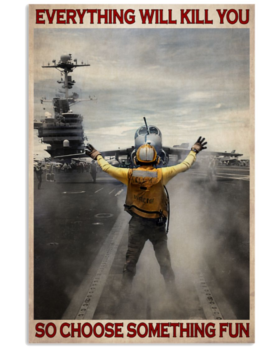 Aircraft Marshalling Choose Something Fun Vertical Poster 1 Aircraft Marshalling Choose Something Fun Vertical Poster