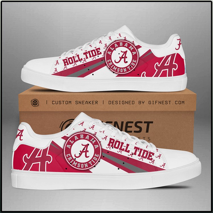 Alabama Crimson Tide Roll Tide Stan Smith low top Shoes