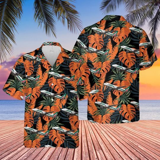 Alitalia airbus A320200 hawaiian shirt 18 Alitalia airbus A320200 hawaiian shirt 3