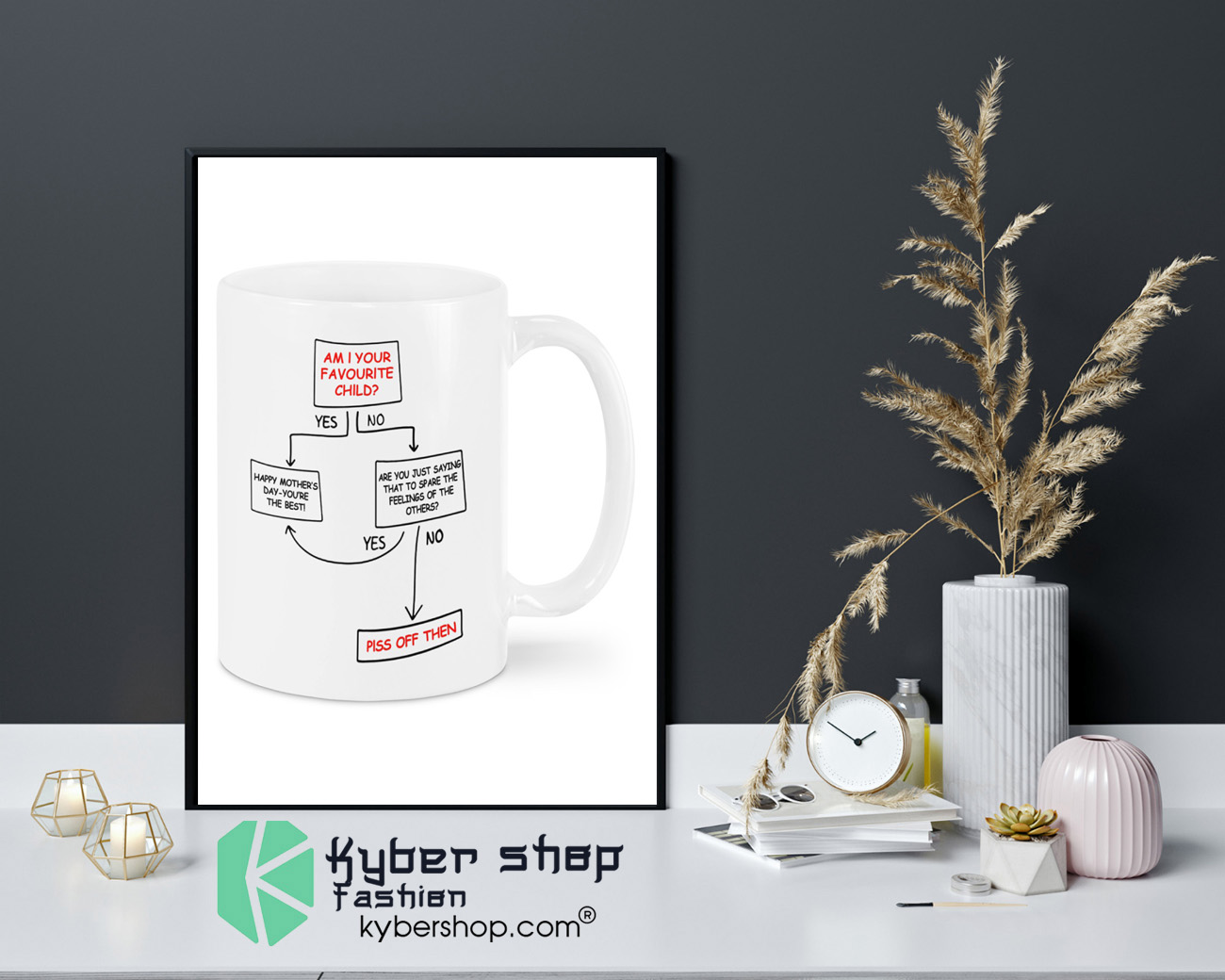 Am I your favourite child yes happy mother day no piss off then mug 4