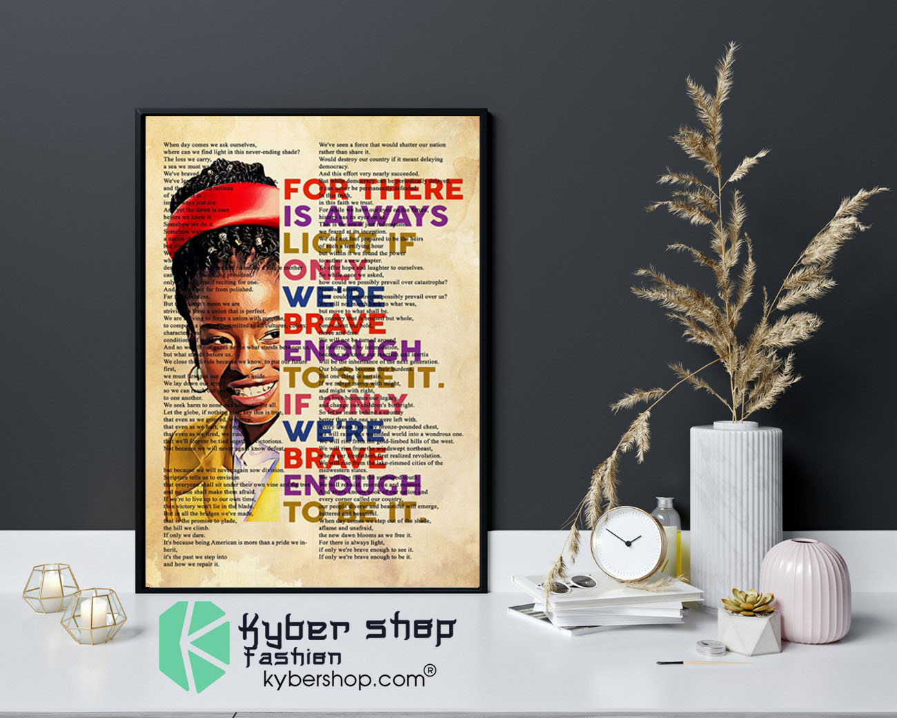 Amanda Gorman for there is always light if only were brave enough poster9 1
