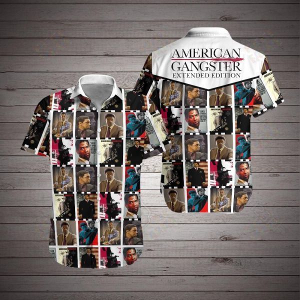 American gangster extendded edition hawaiian shirt as