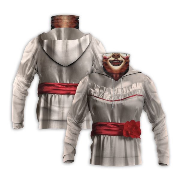 Annabelle Horror Movie 3D Hoodie Mask