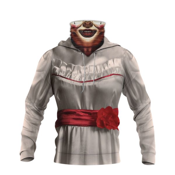 Annabelle Horror Movie 3D Hoodie Mask1