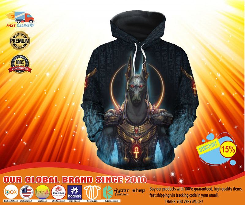 AnubisGodalloverprintdhoodie