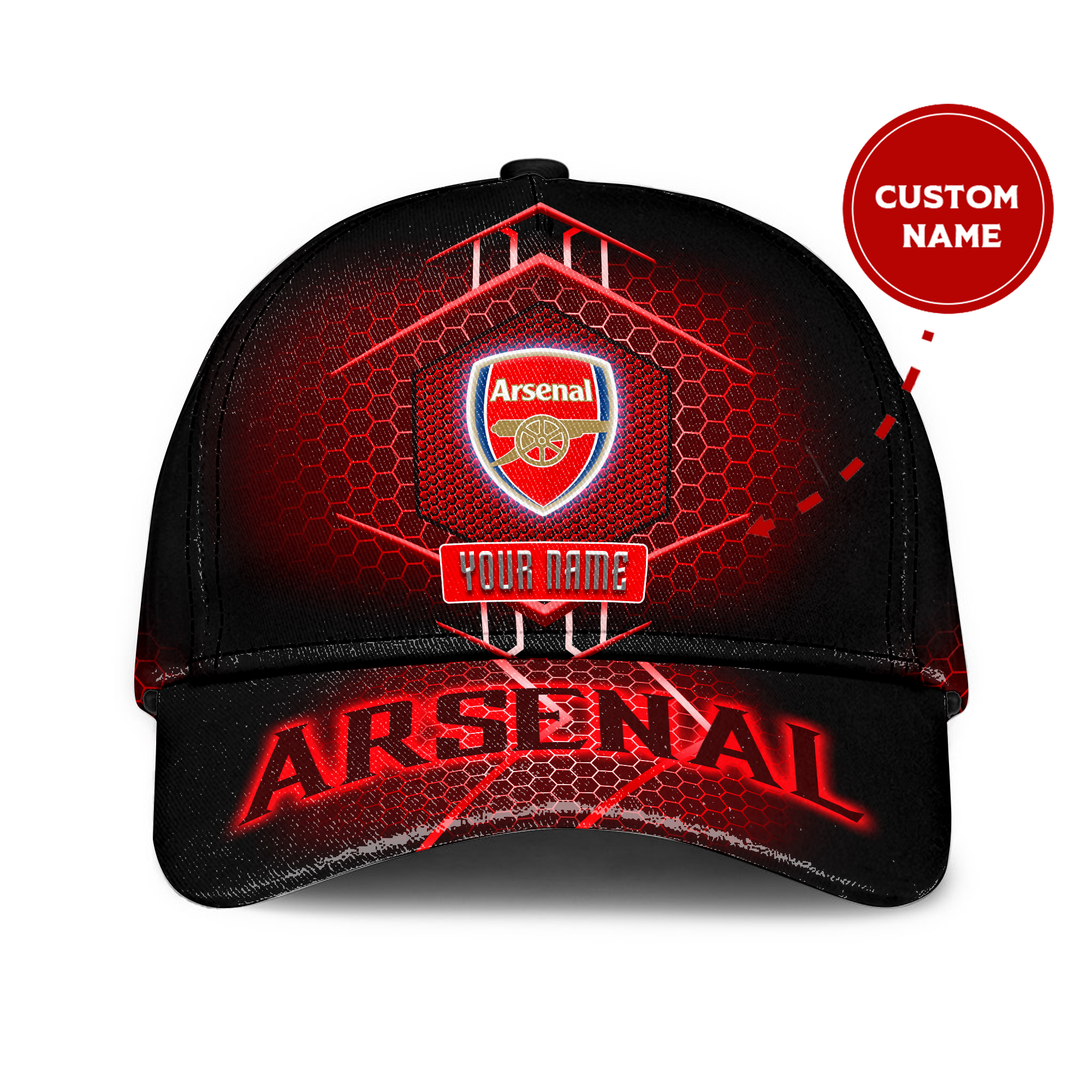 Arsenal custom name classic cap 1 Arsenal custom name classic cap 1