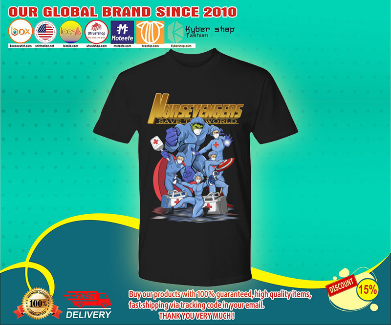 Avengers Nurse Nursevenger save the world shirt 9 Avengers Nurse Nursevenger save the world shirt