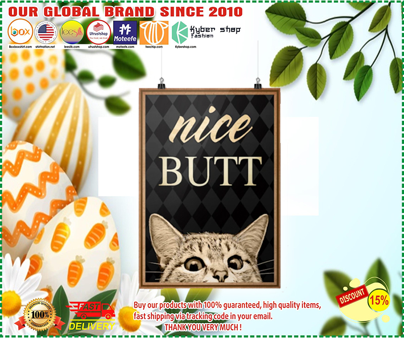 BBS Nice butt Cat poster
