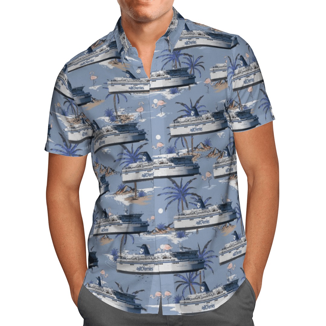 BC ferries MV spirit of vancouver island hawaiian shirt 1