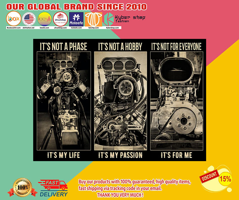 BW Engine It's not a phase It's not a hobby It's not for everyone poster 1 BWEngineIt'snotaphaseIt'snotahobbyIt'snotforeveryoneposter