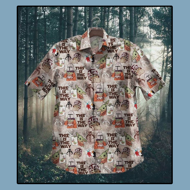 Baby Yoda This Is The Way Hawaiian Shirt1