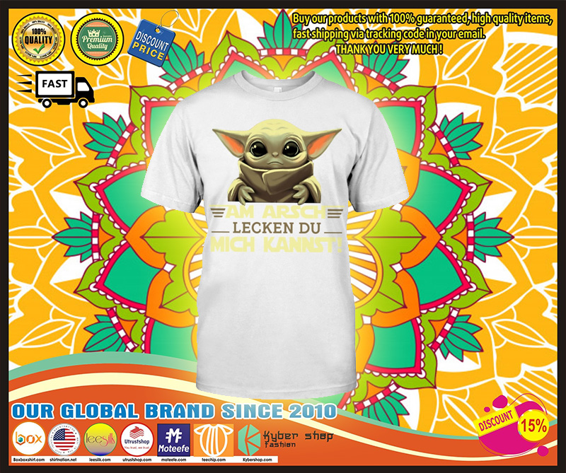 Baby Yoda am arsch lecken du mich kannst shirt