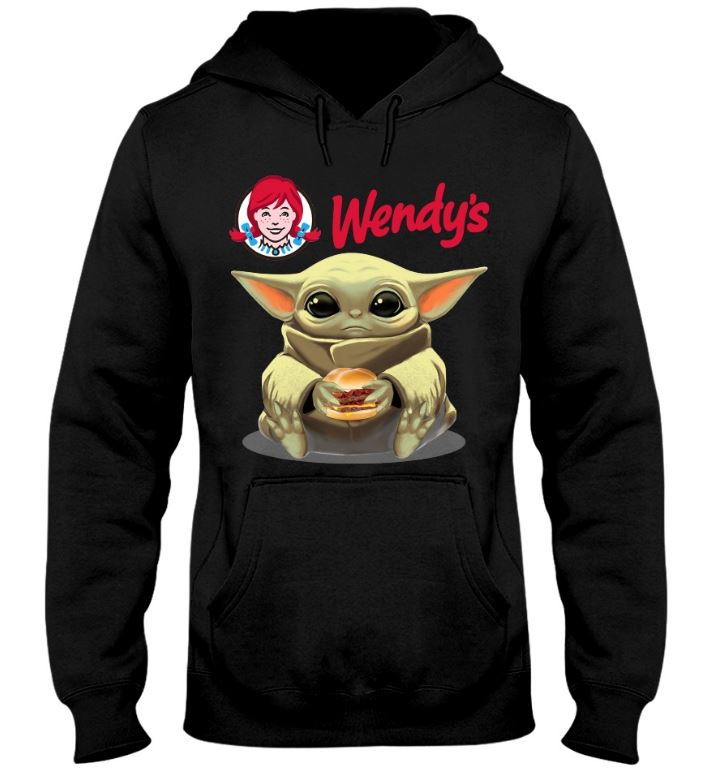 Baby Yoda wendy's burger shirt 1 Baby Yoda wendy's burger hoodie