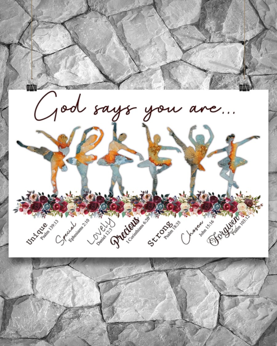 Ballet God says you are poster