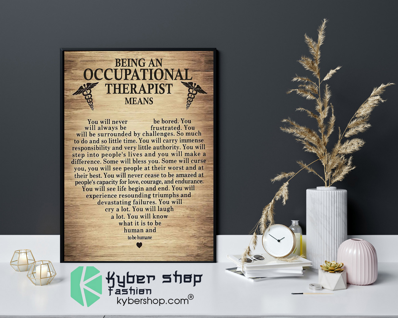 Being an occupational therepist means poster 4
