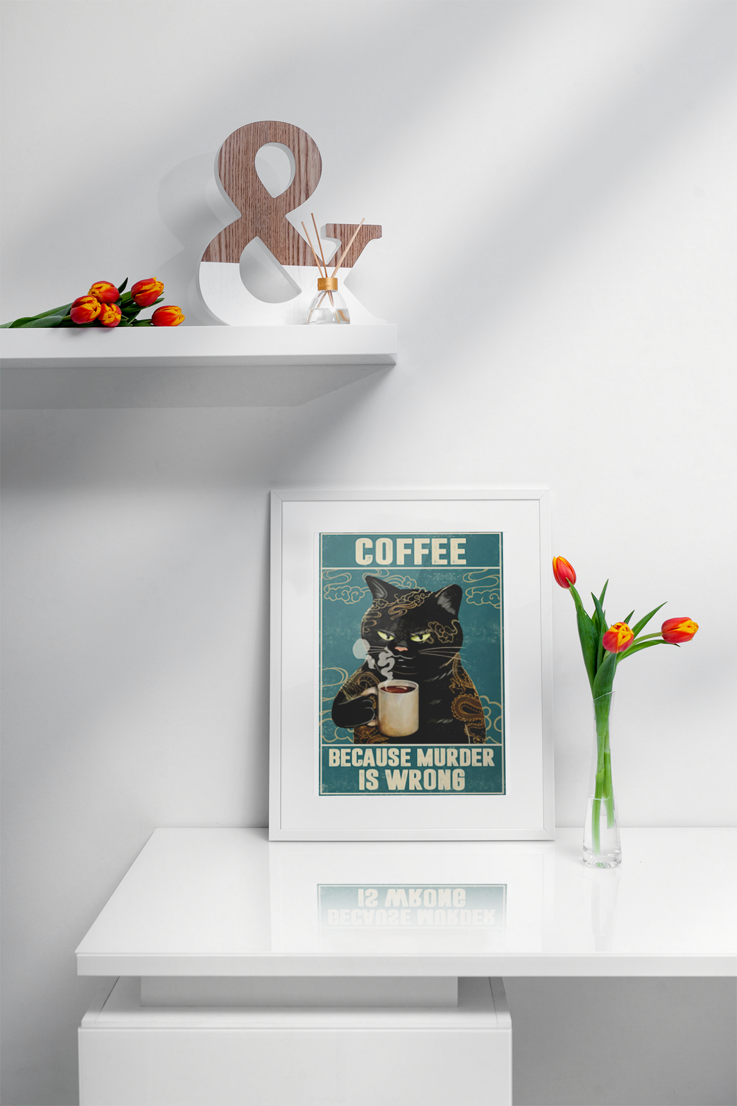 BlackCatcoffeebecausemurderiswrongposter