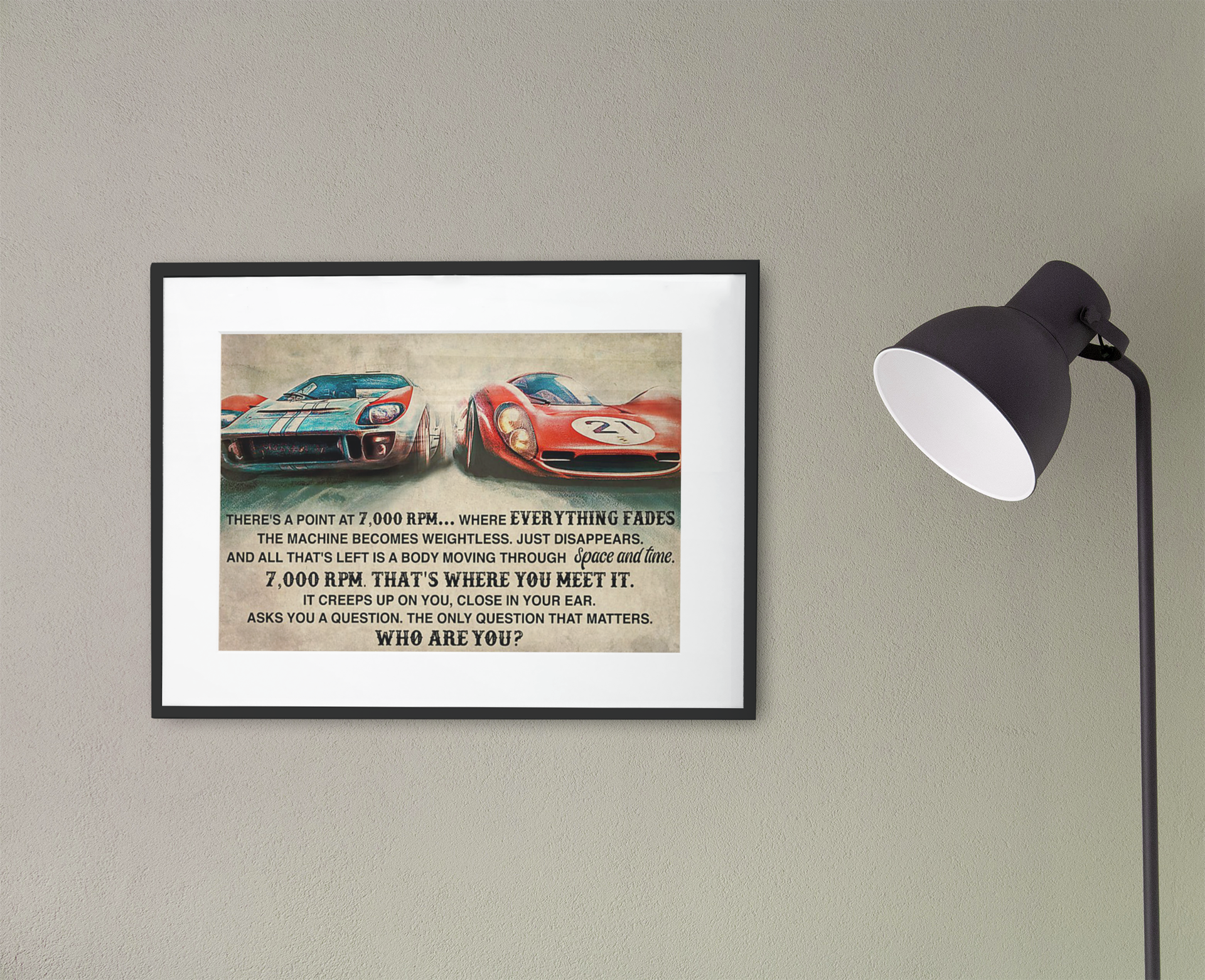 Carracingthere'sapointatRPMposter