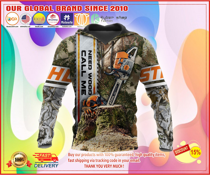 ChainsawNeedwoodcallmedhoodie