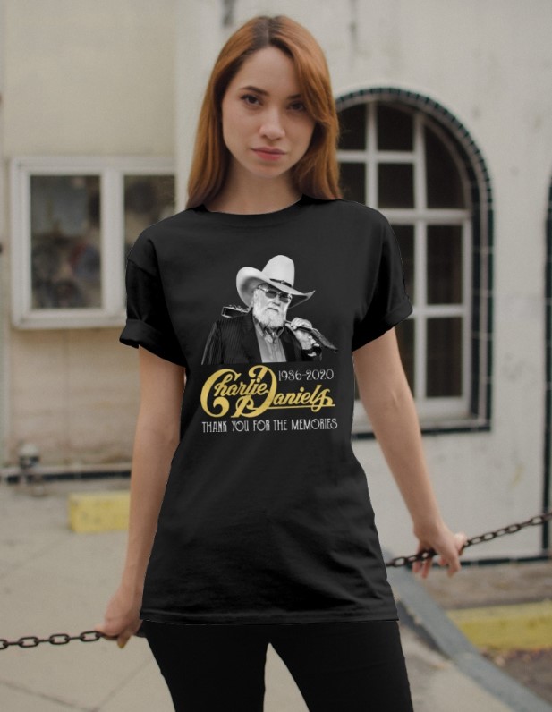 Charlie Daniels 1936 2020 thank you for the memories shirt, hoodie 2 Charlie Daniels thank you for the memories shirt