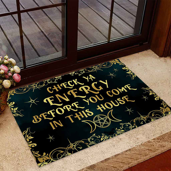 Check Ya Fnfrgy Before You Come In This House Doormat