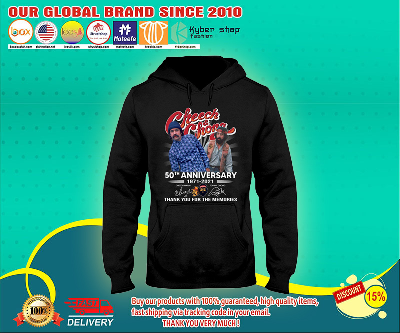 Cheech chong th anniversary   shirt