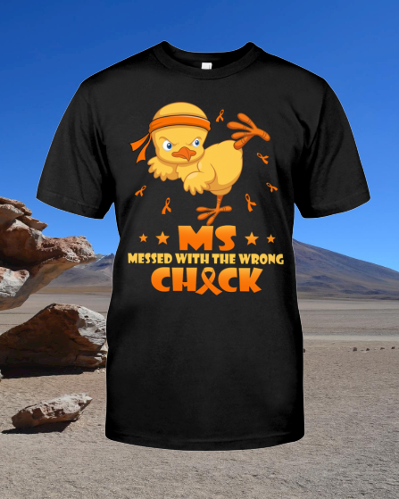 Chickens Cancer Messed With The Wrong Chick sweatshirt 1 Chicken Cancer Messed With The Wrong Chick shirt