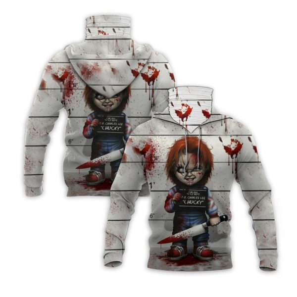 Chucky Horror Movie 3D Hoodie Mask1