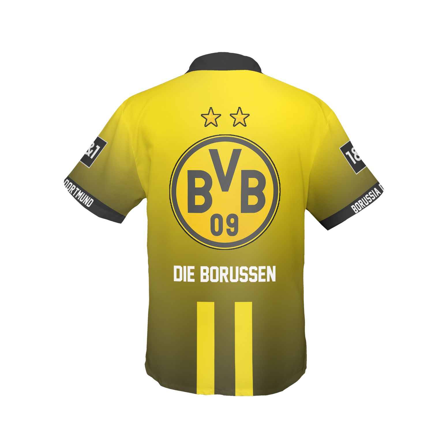 BoRussia Dortmund Hawaiian shirt 3 BoRussia Dortmund Hawaiian shirt 2