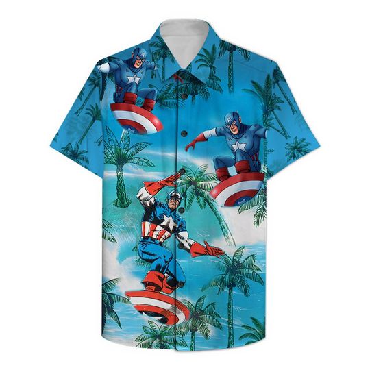 22 Caption American Hawaiian Shirt 1