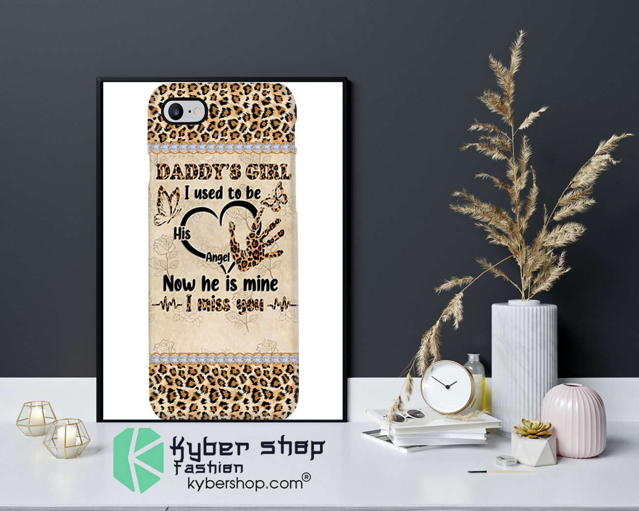 Daddy's girl I used to be his angle now he is mine I misss you phone case 9 Daddys girl I used to be his angle now he is mine I misss you phone case 4