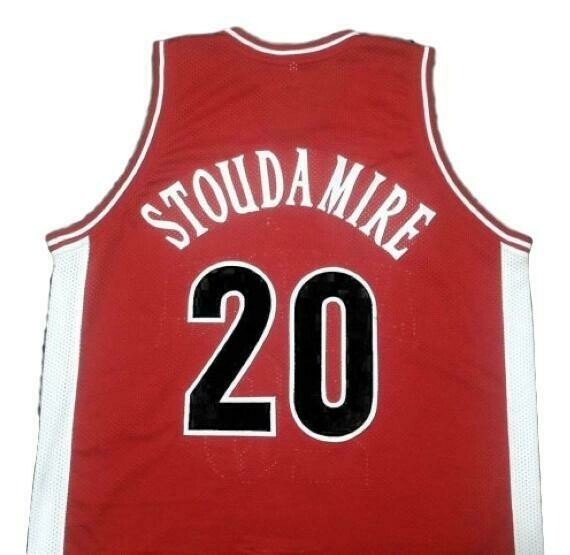 TOP 10 Best of style 17/8 10 Damon Stoudamire College Basketball Jersey Sewn Red