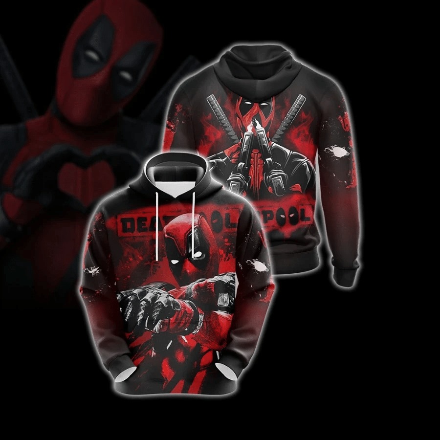 Deadpool 3D all over print Hoodie