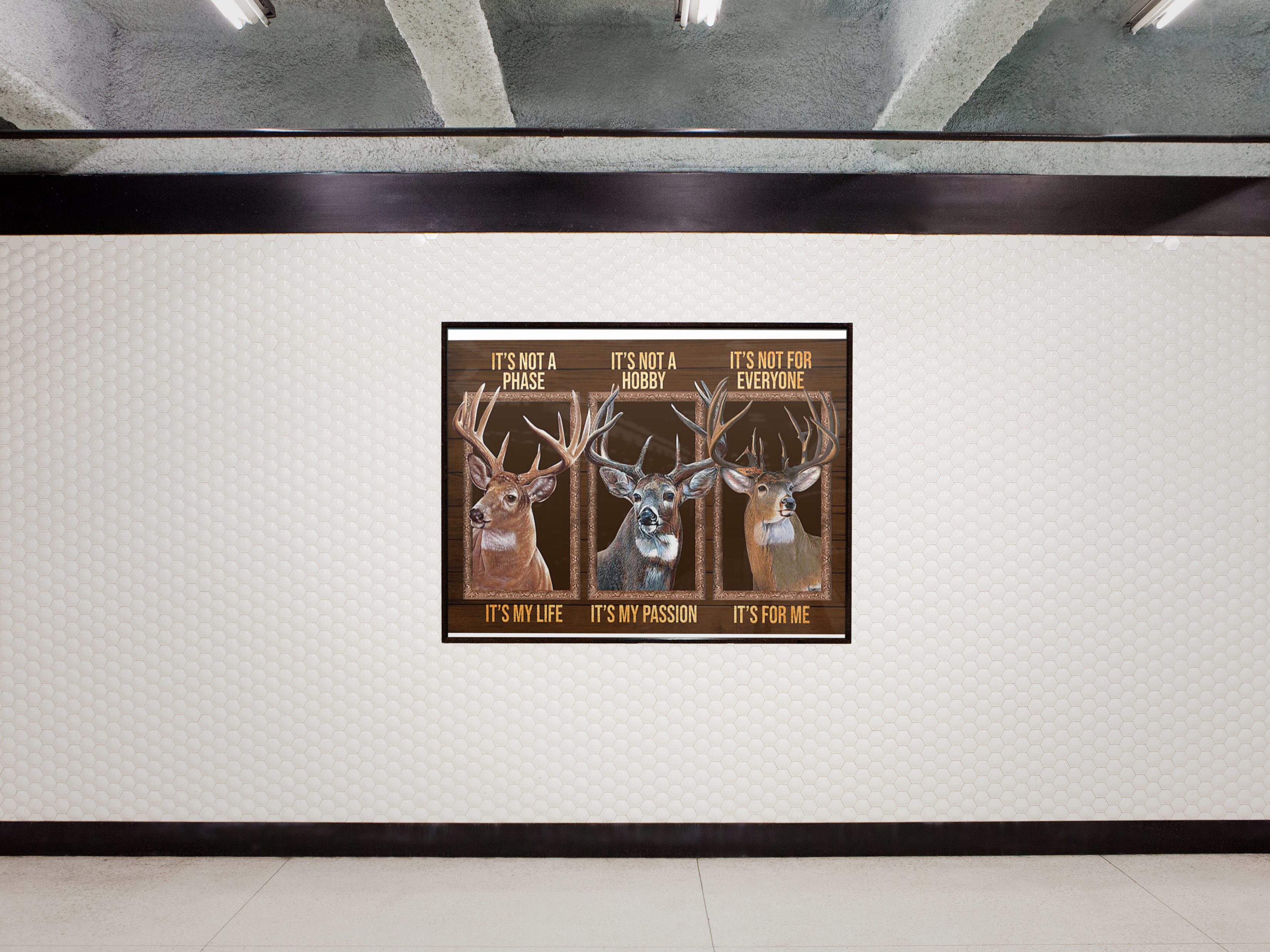 DeerIt'snotaphaseIt'snotahobbyIt'snotforeveryoneposter