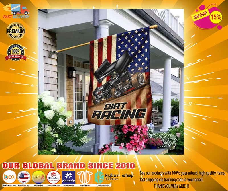 Dirt racing flag