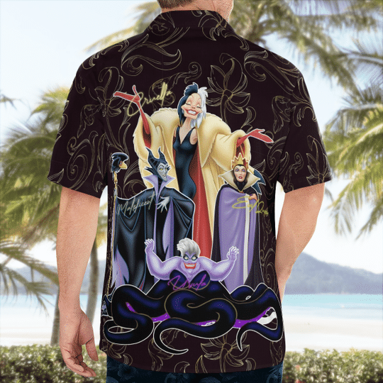 Disney Villains Hawaiian Shirt 3 Disney Villains Hawaiian Shirt4