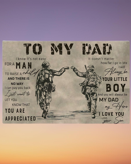 Veteran to my dad poster 1 Veterantomydadposter